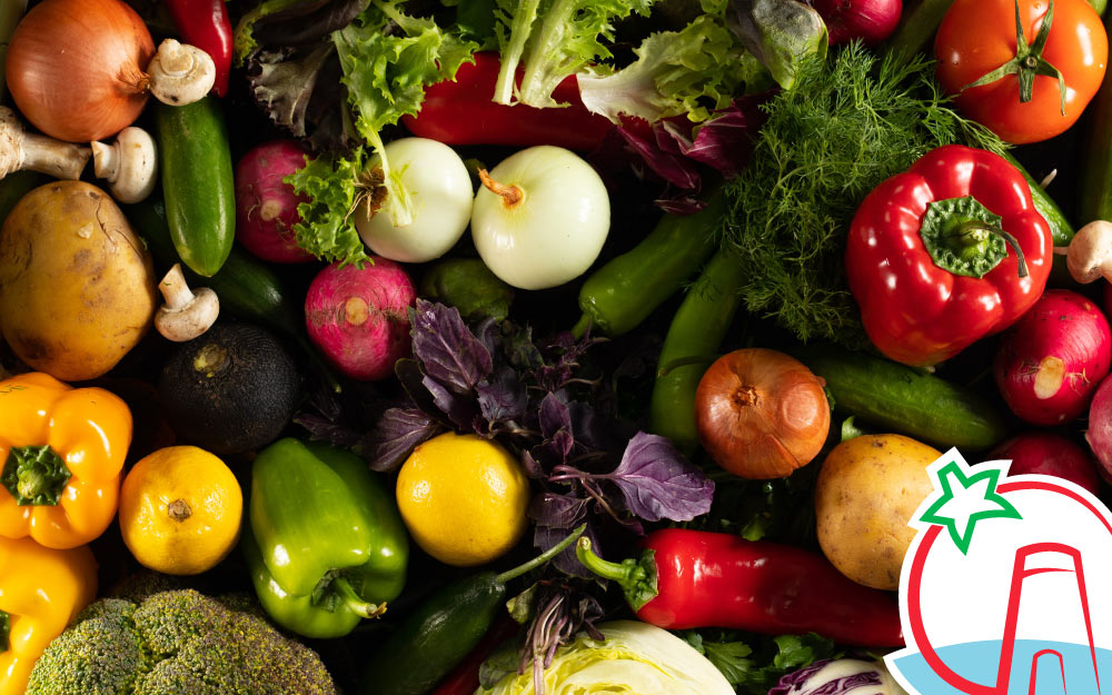 Propiedades de las verduras según su color